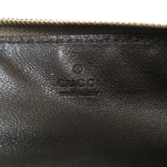 Gucci GG Pattern Leather Pen Wallet Case - Picture 5 of 10